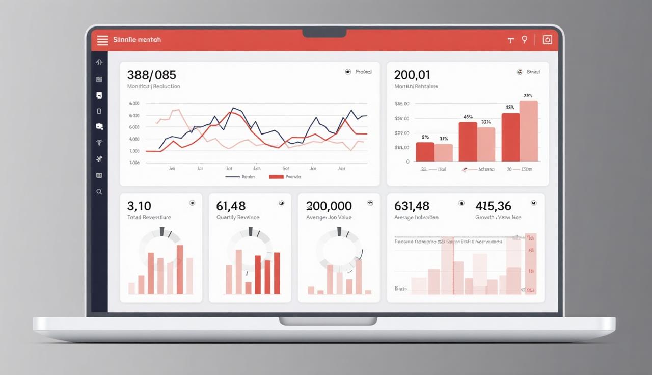 Revenue Dashboard - Monthly trends, pipeline value, and forecasts